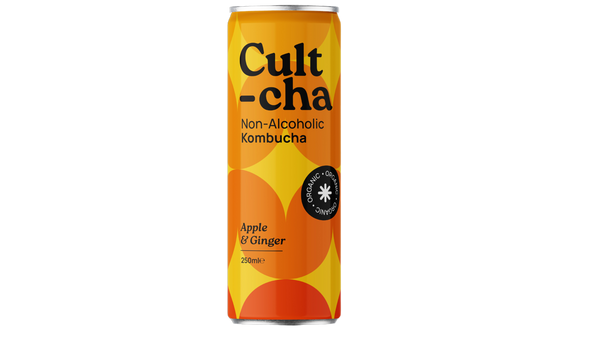 Apple Ginger (12 Pack) – Cultcha Kombucha